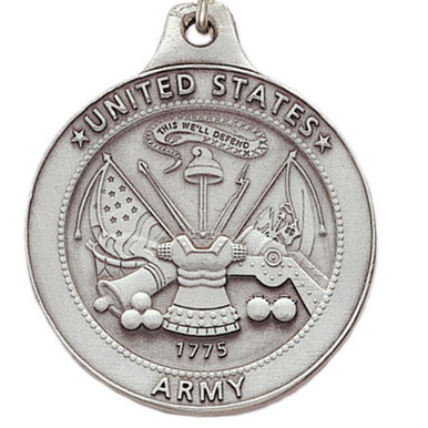 Shop for and Buy Pewter US Army Logo Keyring with Chain at Keyring