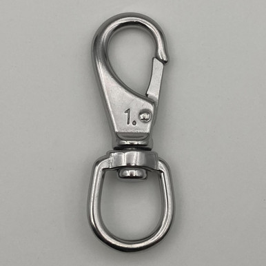 Shop for and Buy Heavy Duty Medium Snap Clip Key Ring Nickel