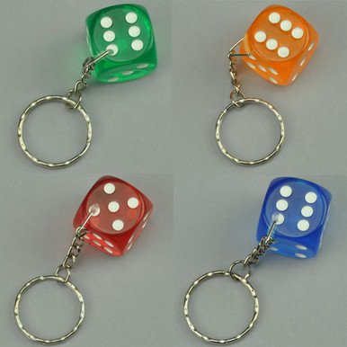 Dice key Chain Fashion Gamble key Chains