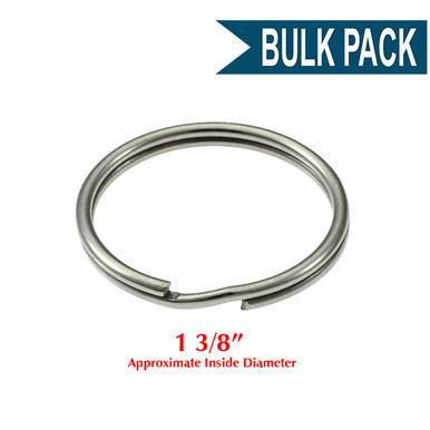 Shop for and Buy Split Key Ring Nickel Plated 3 Inch Diameter (China) at  . Large selection and bulk discounts available.