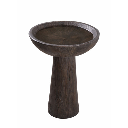 Kenroy Home 51018WDG Woodland 21" Tall Outdoor Bird Bath