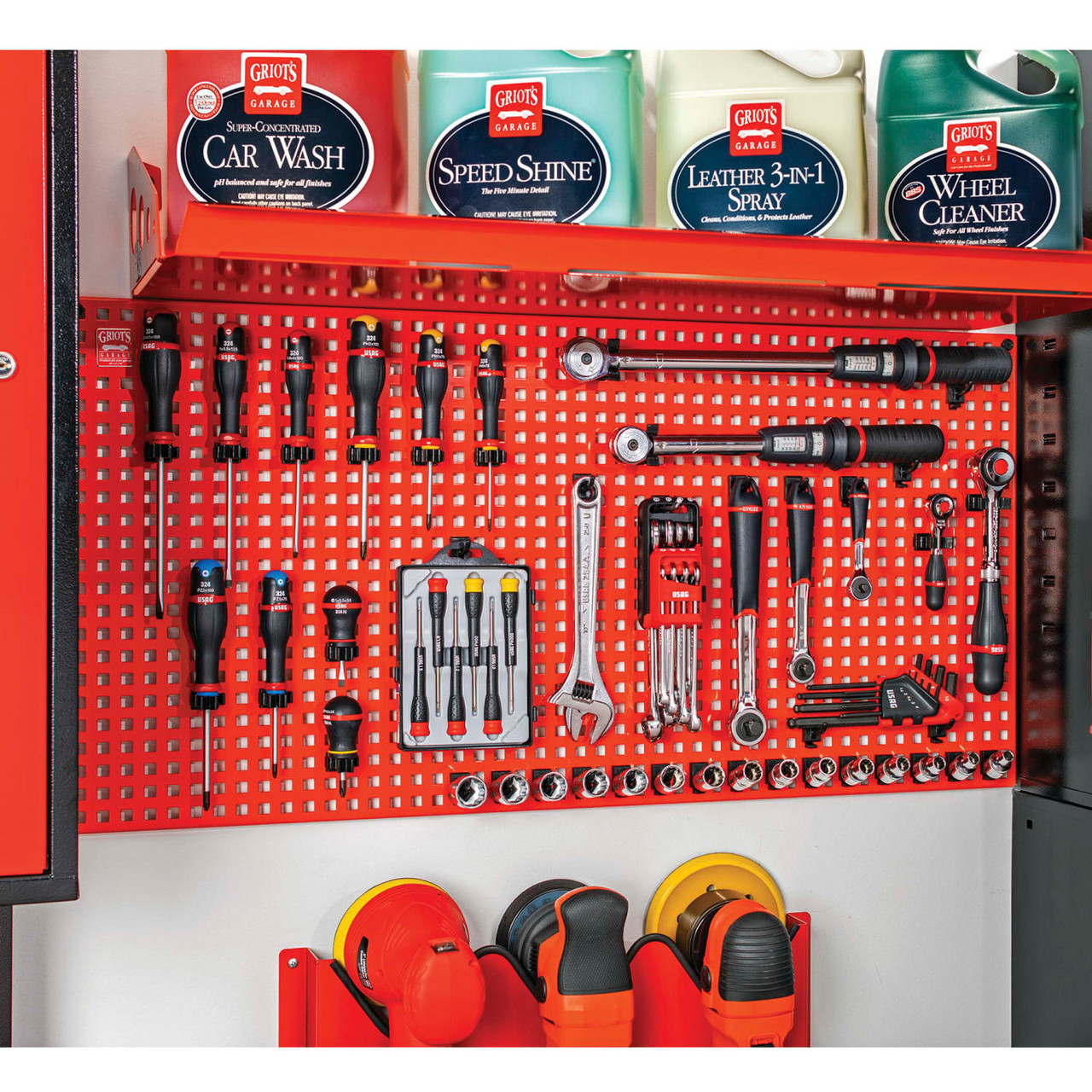 Steel Tool Panel System | Garage Organization - Griot's Garage