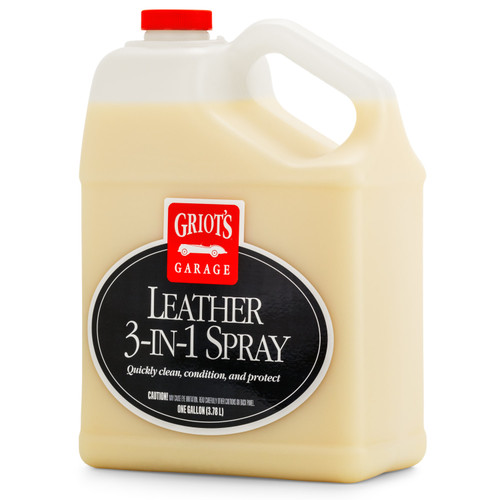 Leather 3-in-1 Spray - Protect, Preserve, Clean - Griot's Garage