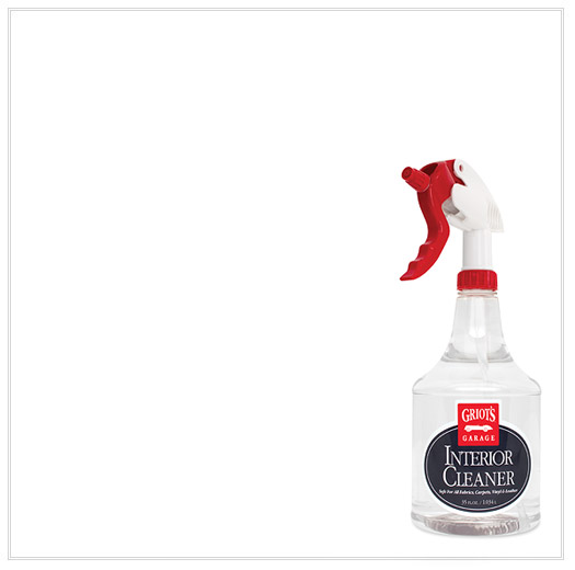 spray bottle of Interior Cleaner