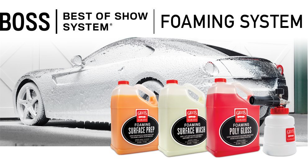 Griot's Garage  Foaming Poly Gloss Snow Foam – Detailers Warehouse