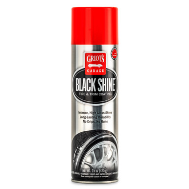 Black Satin Tire Coating