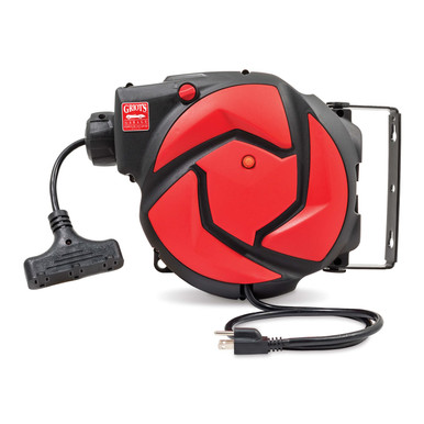 Retractable Extension Cord Reel, 45-foot - Griot's Garage