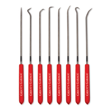 Griot's Garage 8-Piece Long-Reach Hook & Pick Set