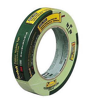 3M 2060 Scotch Lacquer Masking Tape for Rough Surfaces | TapeCase