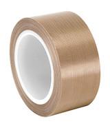 TC023-10 Natural Abrasion Resistant Fiberglass Tape Coated with Teflon PTFE