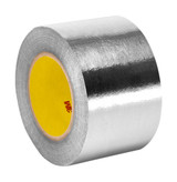 3M 363 Shiny Silver High Temperature Aluminum Foil/Glass Cloth Tape 3M 363 Shiny Silver High Temperature Aluminum Foil/Glass Cloth Tape