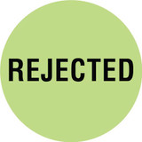 INVLBL 2" Circle, Rejected, Inventory Control Label INVLBL 2" Circle, Rejected, Inventory Control Label