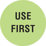INVLBL 2" Circle, Use First, Inventory Control Label INVLBL 2" Circle, Use First, Inventory Control Label
