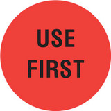 INVLBL 2" Circle, Use First, Inventory Control Label INVLBL 2" Circle, Use First, Inventory Control Label