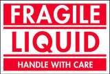 3 x 2" Shipping Label, Fragile, Liquid 3 x 2" Shipping Label, Fragile, Liquid