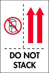 4 x 6" Shipping Label, Do Not Stack 4 x 6" Shipping Label, Do Not Stack
