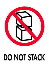 3 x 4" Shipping Label, Do Not Stack 3 x 4" Shipping Label, Do Not Stack