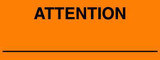 5 x 3" Shipping Label, Attention_______ 5 x 3" Shipping Label, Attention_______