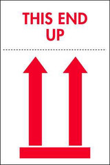 2 x 3" Shipping Label, This End Up 2 x 3" Shipping Label, This End Up