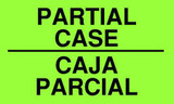 5 x 3" Partial Case/Caja Parcial 5 x 3" Partial Case/Caja Parcial
