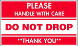 5 x 3" Shipping Label, Do Not Drop 5 x 3" Shipping Label, Do Not Drop