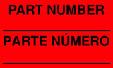 SHIPLBL-97 5 x 3" Part Number___/Parte Numero SHIPLBL-97 5 x 3" Part Number___/Parte Numero