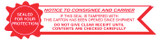 150SP White Imprinted CST White with Red Ink - "Sealed for Your Protection" - 2 in x 55yd (1 roll) 150SP White Imprinted CST White with Red Ink - "Sealed for Your Protection" - 2 in x 55yd (1 roll)