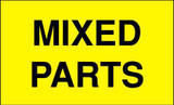 5 x 3" Shipping Label, Mixed Parts 5 x 3" Shipping Label, Mixed Parts