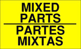 5 x 3" Mixed Parts/Pates Mixtas 5 x 3" Mixed Parts/Pates Mixtas