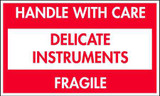 5 x 3" Shipping Label, Delicate Instruments Fragile 5 x 3" Shipping Label, Delicate Instruments Fragile