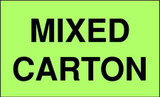 5 x 3" Shipping Label, Mixed Carton 5 x 3" Shipping Label, Mixed Carton
