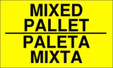5 x 3" Mixed Pallet/Paleta Mixta 5 x 3" Mixed Pallet/Paleta Mixta