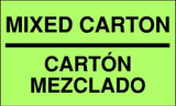5 x 3" Mixed Carton/Carton Mezclado 5 x 3" Mixed Carton/Carton Mezclado