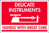 3 x 2" Shipping Label, Delicate Instruments Handle With Great Care 3 x 2" Shipping Label, Delicate Instruments Handle With Great Care