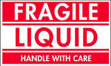 5 x 3" Shipping Label, Fragile, Liquid 5 x 3" Shipping Label, Fragile, Liquid
