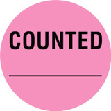 INVLBL 2" Circle, Counted, Inventory Control Label INVLBL 2" Circle, Counted, Inventory Control Label