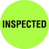 INVLBL 2" Circle, Inspected, Inventory Control Label INVLBL 2" Circle, Inspected, Inventory Control Label