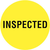 INVLBL 2" Circle, Inspected, Inventory Control Label INVLBL 2" Circle, Inspected, Inventory Control Label