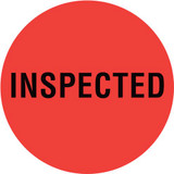 INVLBL 2" Circle, Inspected, Inventory Control Label INVLBL 2" Circle, Inspected, Inventory Control Label