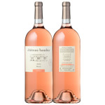 Château Bauduc Rosé 2023 magnum -  Front & back bottle Château Bauduc Rosé 2023 magnum -  Front & back bottle