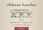 Bordeaux Supérieur limited edition 2021 - Front label Bordeaux Supérieur limited edition 2021 - Front label