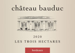 Les Trois Hectares Rouge 2020 - Front label