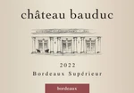 Bordeaux Supérieur 2022 - Front label