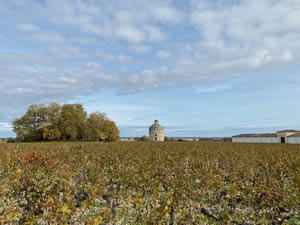 Famous châteaux in autumn