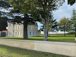 Pomerol vineyards in autumn