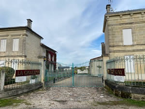 Pomerol vineyards in autumn