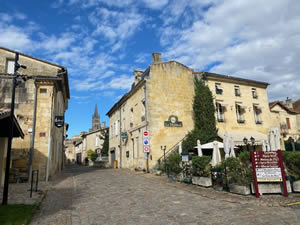 Saint-Émilion vineyards in autumn