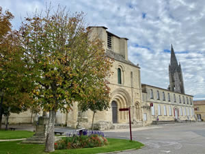 Saint-Émilion vineyards in autumn