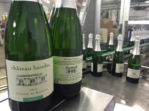 So there's the story. Ch Bauduc Crémant de Bordeaux