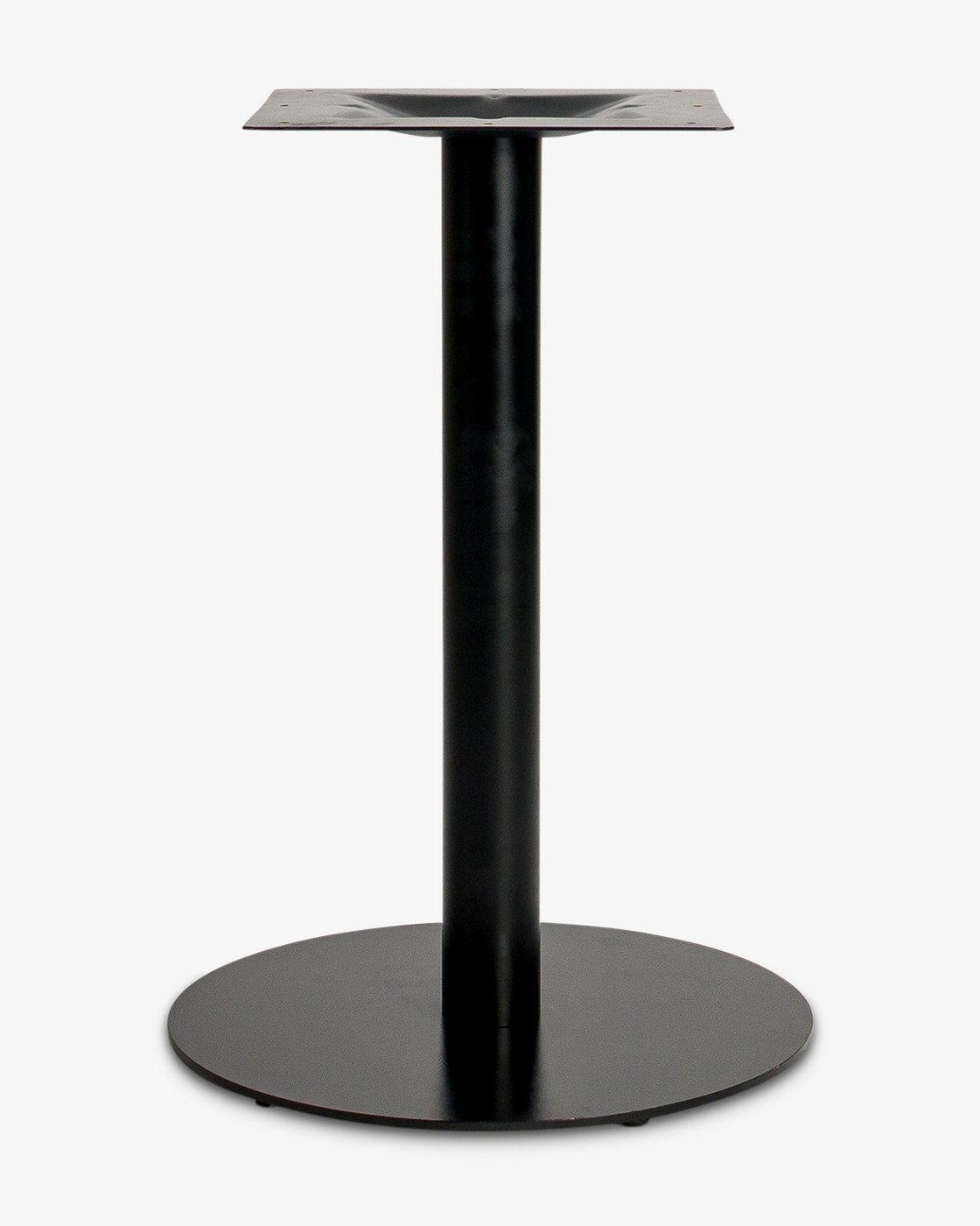 Hydra Round Table Base - 50Cm, Black